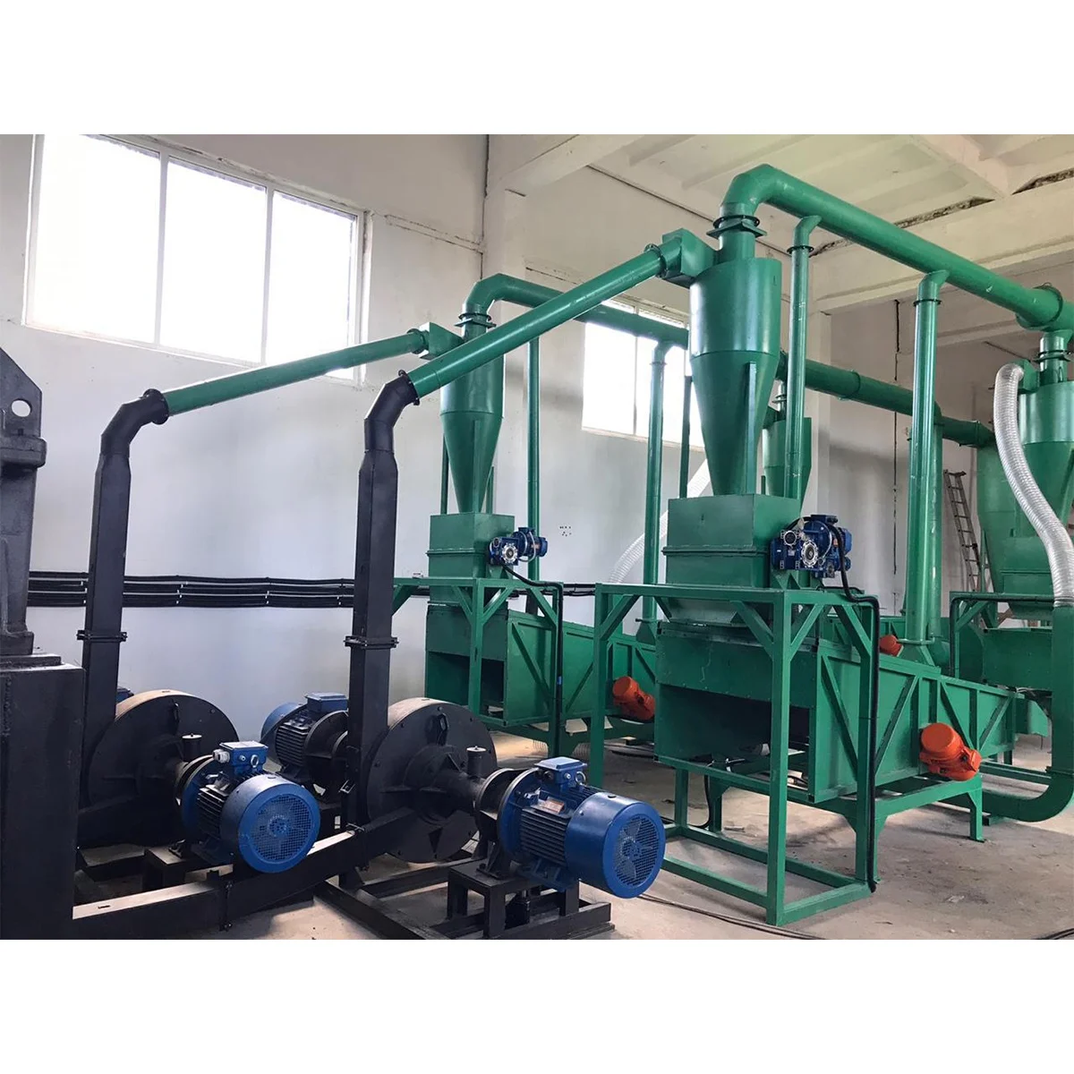 Used car tires recycling plant ATR-1000 tire shredder machine