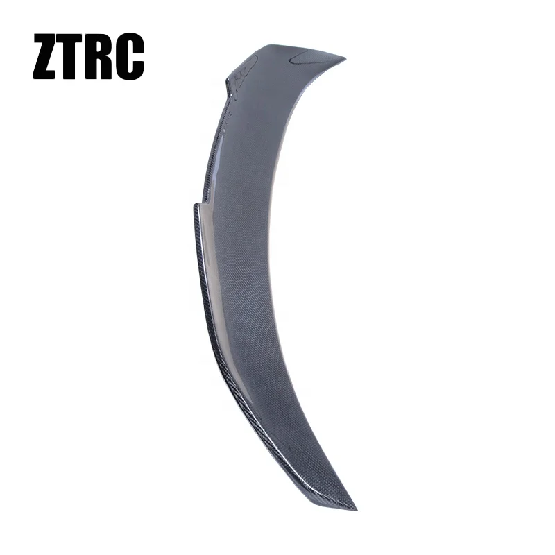 For BMW 3 Series F30 F35/M3 F80 Sedan PSM Style Real Carbon fiber Rear Spoiler Trunk wing 2011-2019