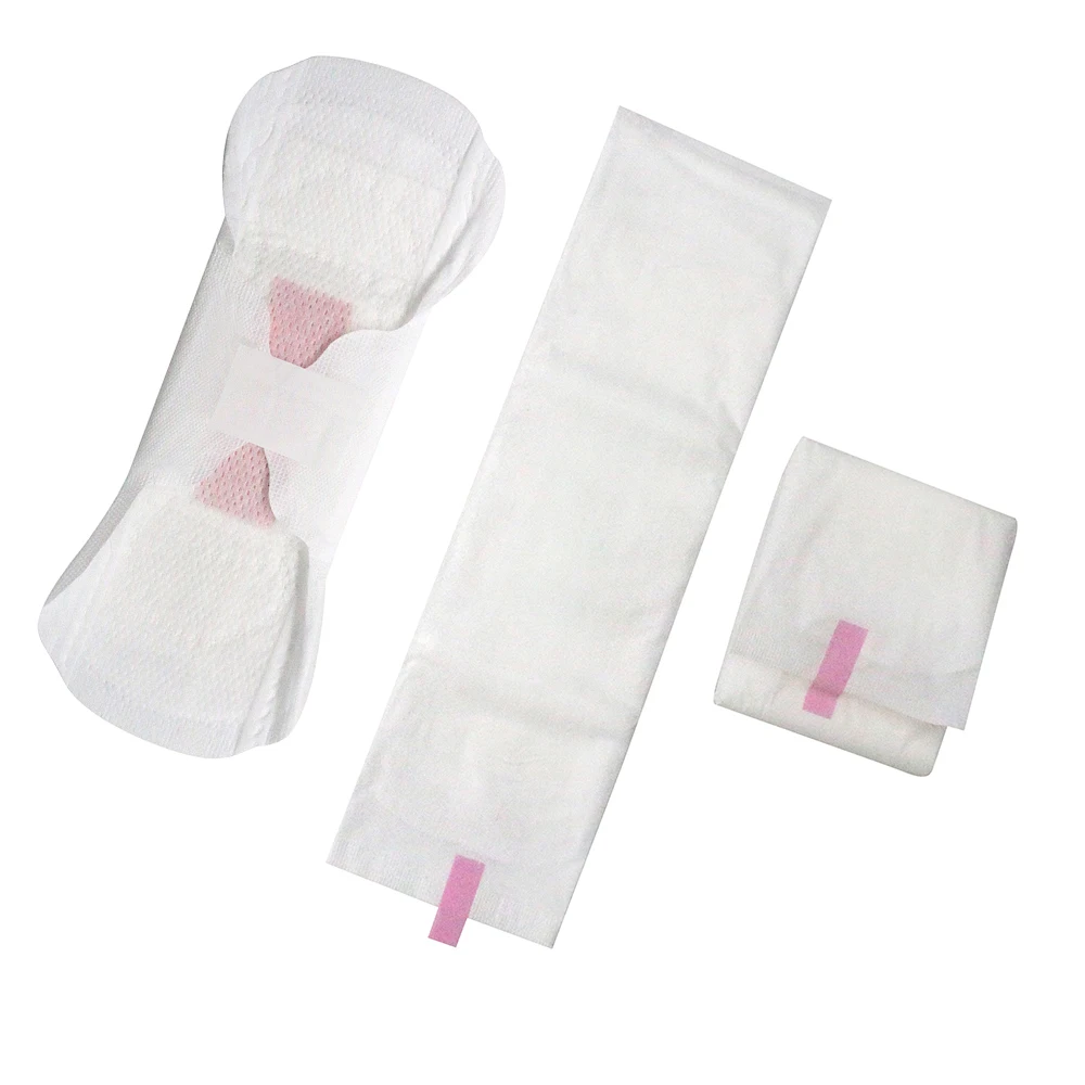 Custom Logo Wholesale Zero leakage Sanitary pad day use organic cotton period pad