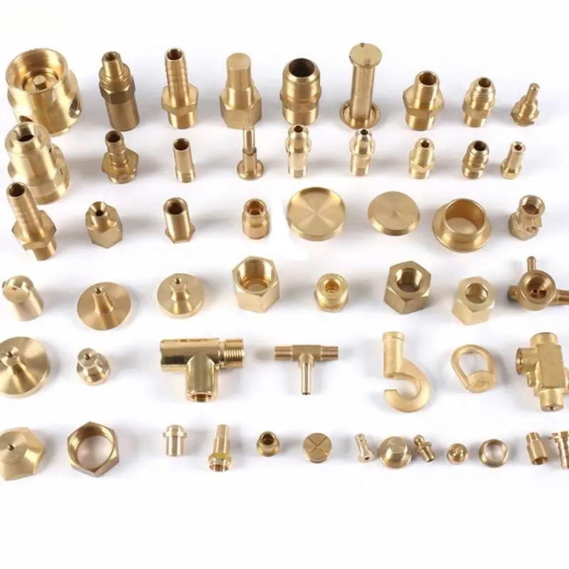 Metal Spare machine Brass cnc Machining Turned parts Customized parts Service