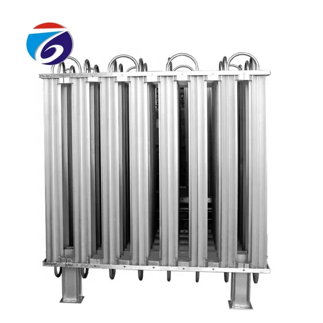100nm3/h 165bar Cryogenic Liquid Oxygen Ambient Gas Vaporizer For Filling Station