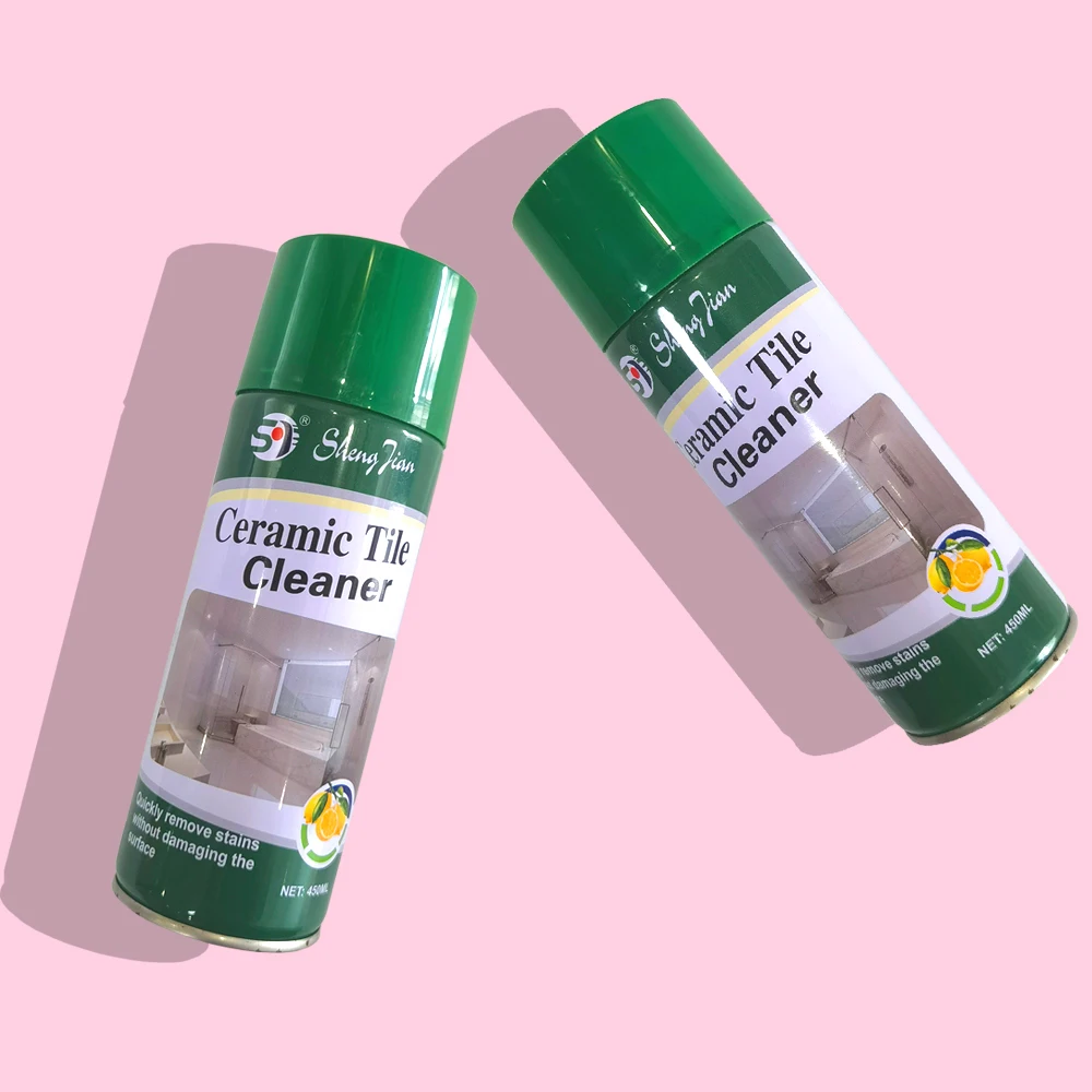 Portable Disposable Ceramic Tile Cleaner in Liquid Spray Effective for Marble Tiles and Bathroom Cleaning Detergent Flooring