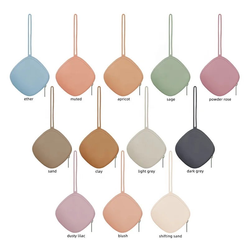 2024 New Custom Dummy Box Teething Pacifier Storage Case Silicone Baby Pacifier Holder