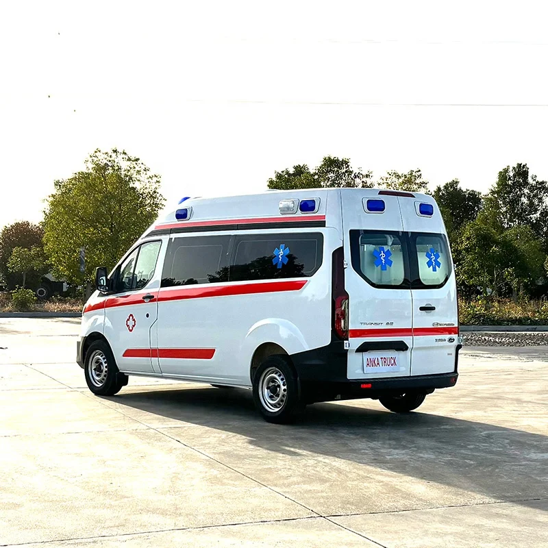 Машина скорой помощи с отрицательным давлением 4x2 подсветкой и сиреной