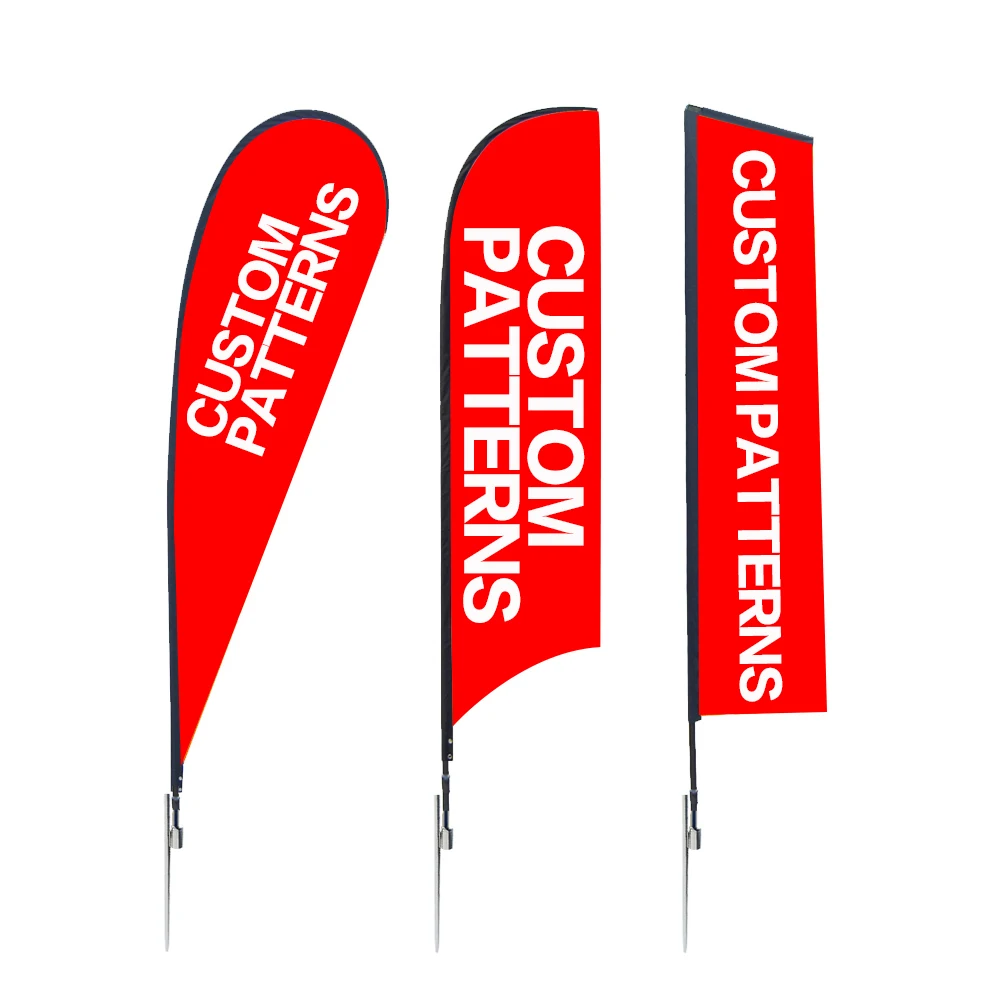 Custom Advertising Flying Banners Teardrop Flag ,Feather Flag Banner, uae flag Beach Flag