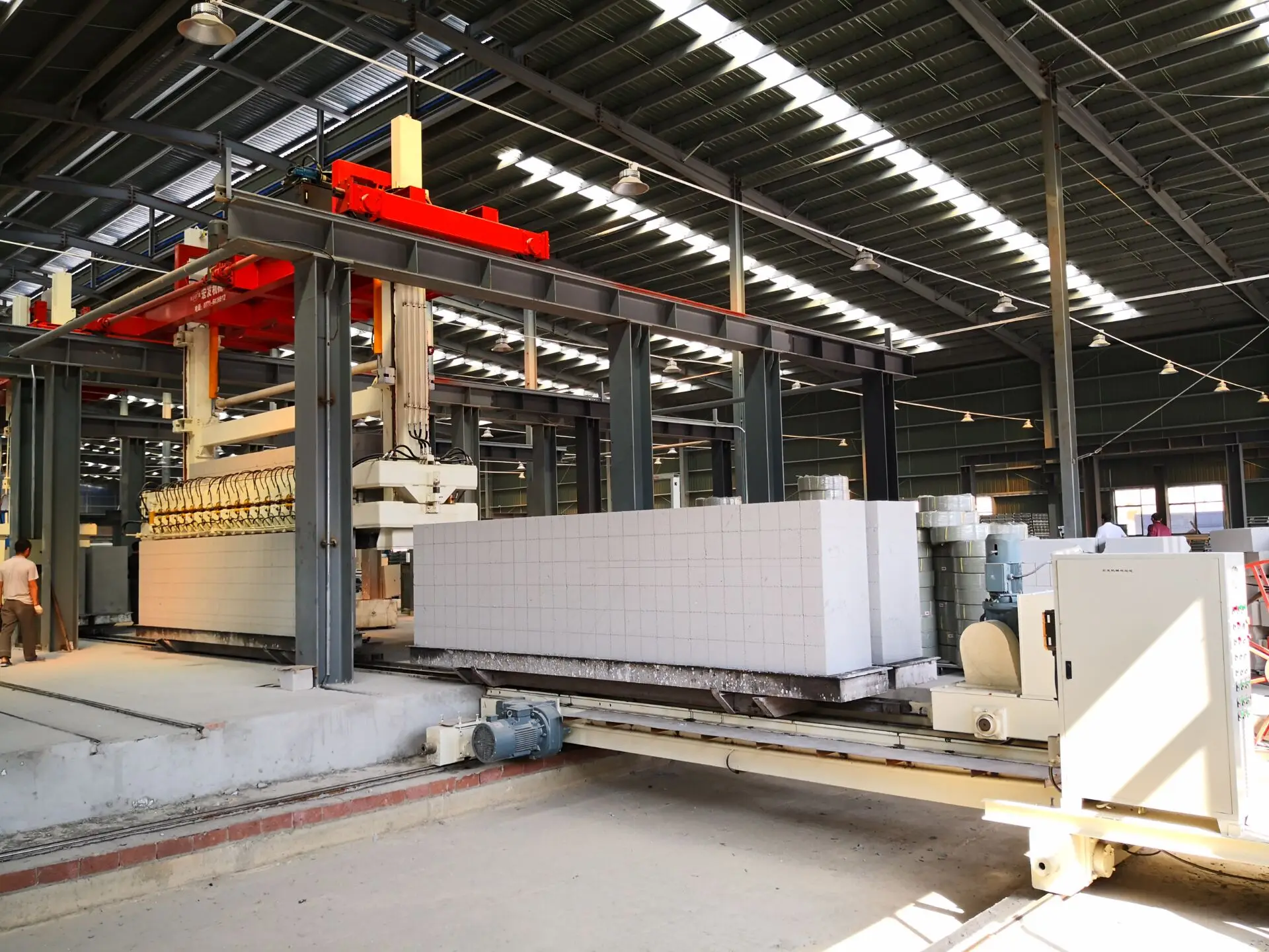 aac brick making machine/Block production line/gas block equipment  sale in Uzbekistan