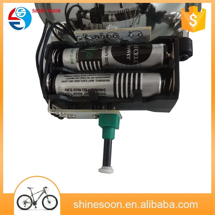 Ultra brightness 15 lux remote control led mountain bike light Dynamo bicycle head light Dynamo-powered lamp