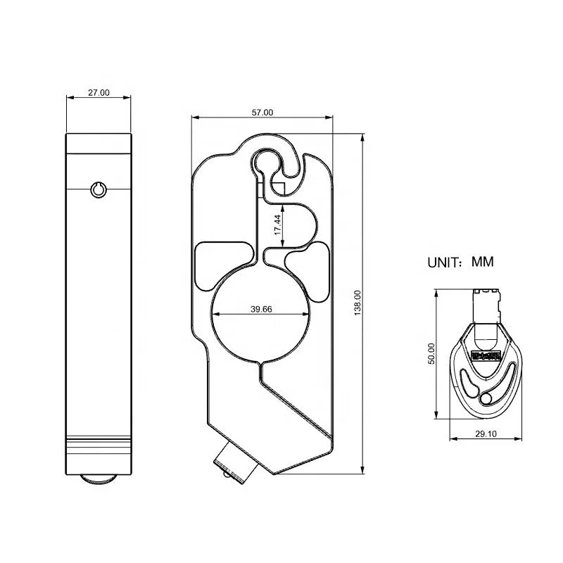 High Quality Motorcycle Accessories Universal Aluminum Alloy Handlebar Anti-theft Lock Other Motorcycle Accessories