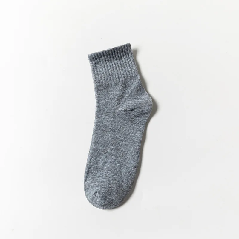 In stock good cheap soild color men and women customized long crew socks