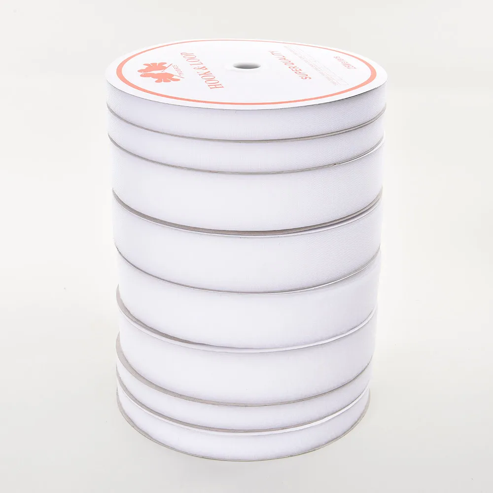 Polyester Nylon Grade B Hook and Loop Fabric Tape Roll - Hook and Loop Straps 25mm