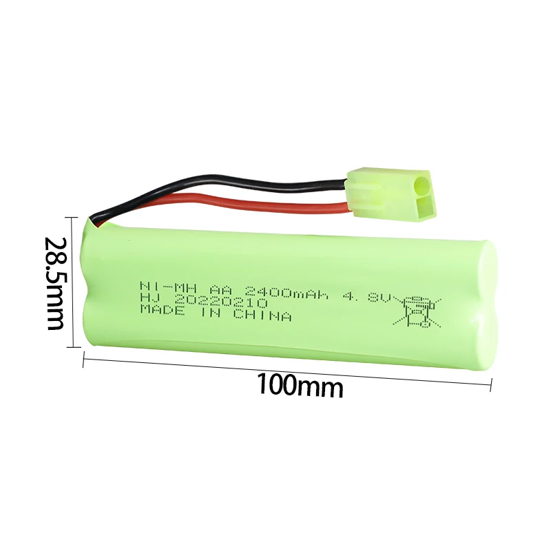 Factory 2400mAh cell pack 4.8v AA5 rechargeable battery truck electric toy off road 4x4 accessories electric car nimh batteries