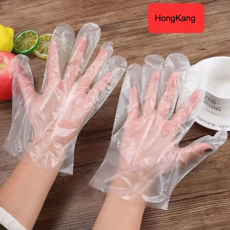 Disposable glove making machine pe plastic Hair Salon Waterproof Kitchen Plastic PE Gloves