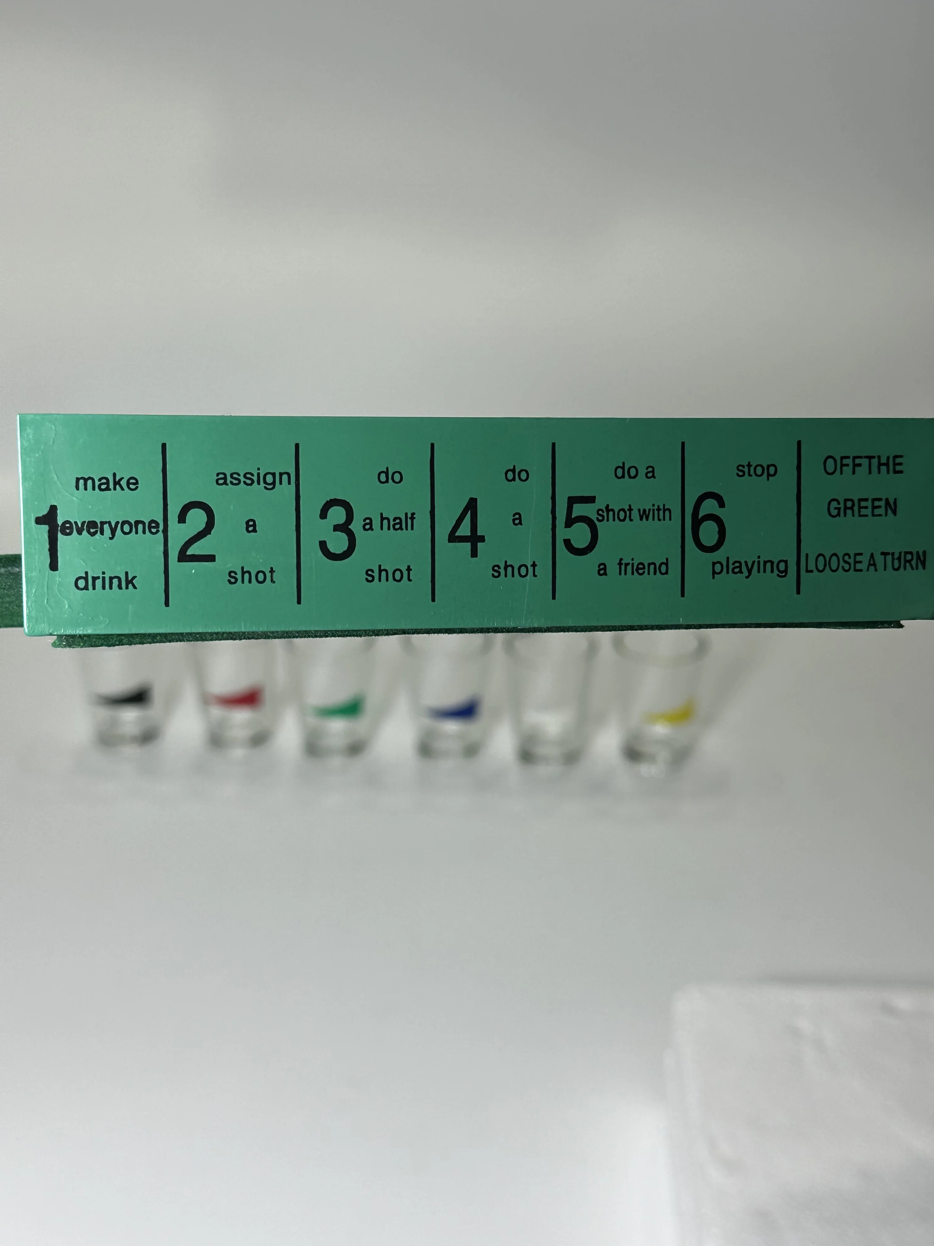 Portable Tabletop Drinking Games Golf Shot Glasses Party Games Bar Games