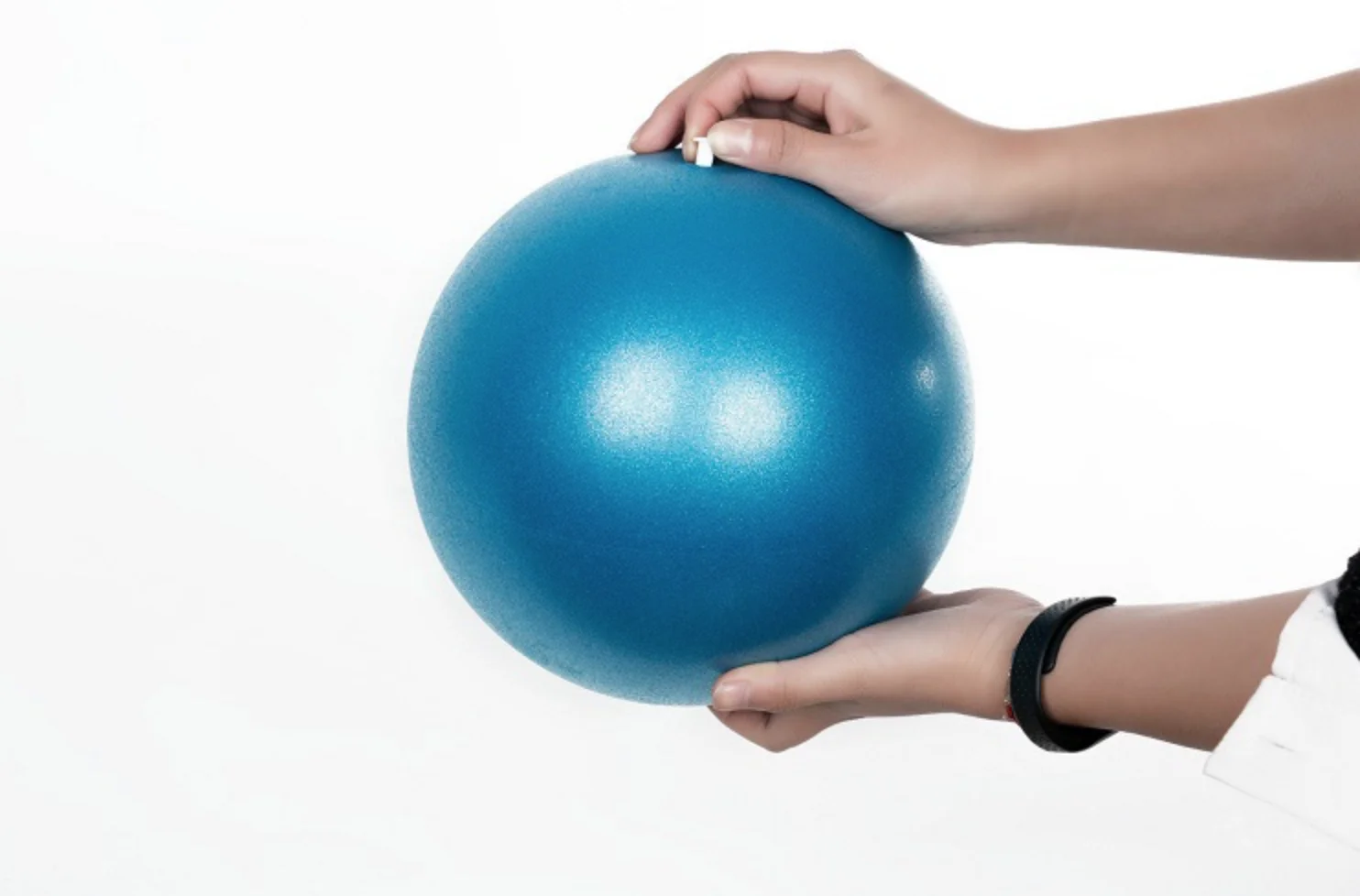 Eco-friendly Anti-burst 25cm Gymnastic Exercise PVC Yoga Ball Yoga Fitness Ball