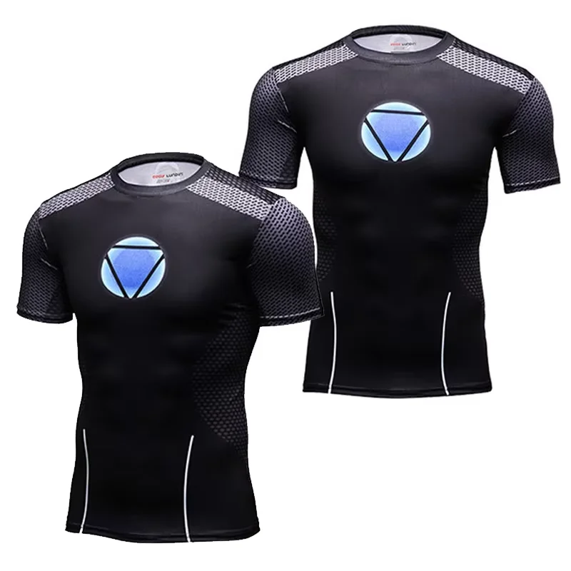 Custom Long Sleeve For Men Sublimation Printing Hawaii No Gi Rashguard Swimwear Short Sleeve Rash Mma Rash Guard And Shorts Set