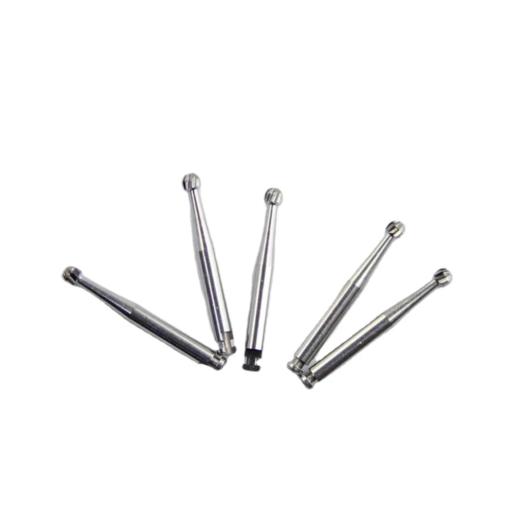 Denxy Top Quality Dental Burs Low Speed Tungsten Carbide Burs Dental Instruments RA /RA long Tungsten Carbide burs with ball