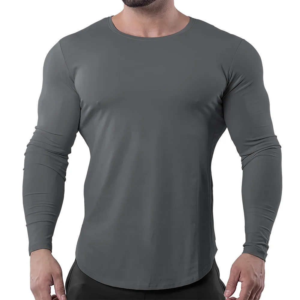 Фитнес-бренд, спортивные колготки с длинными рукавами для мужчин, брата, баскетбола, бега, тренировок, фитнеса, одежда