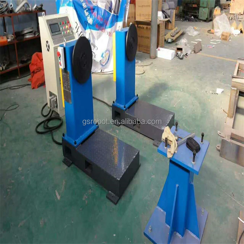 Intelligent welding robot dedicated: single axis rotation can be equipped with a welding positioner for the tail box