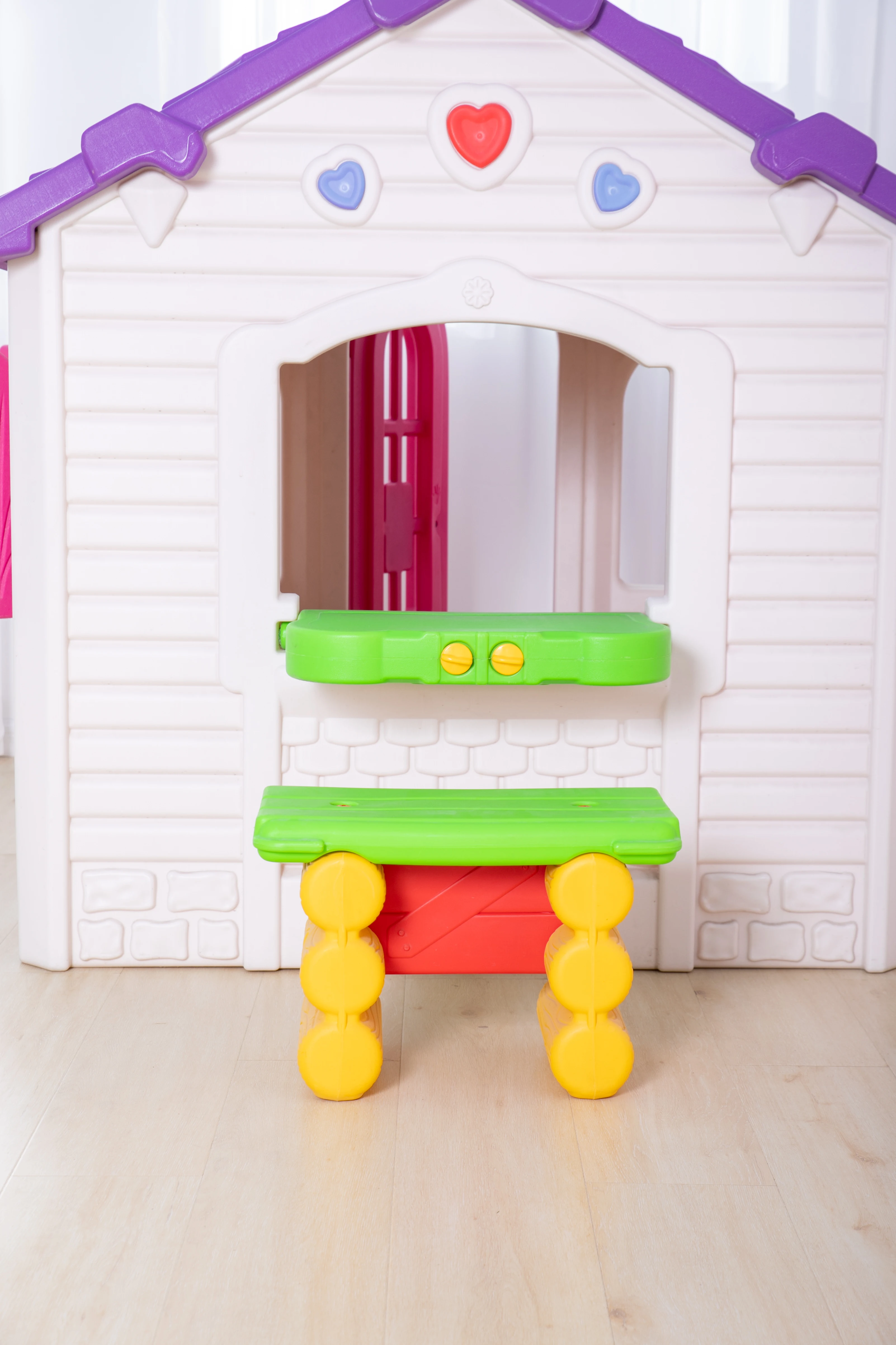 Wholesale Small Exquisite Beautiful Kids Portable Playground Equipment Indoor Plastic Kids Playhouse