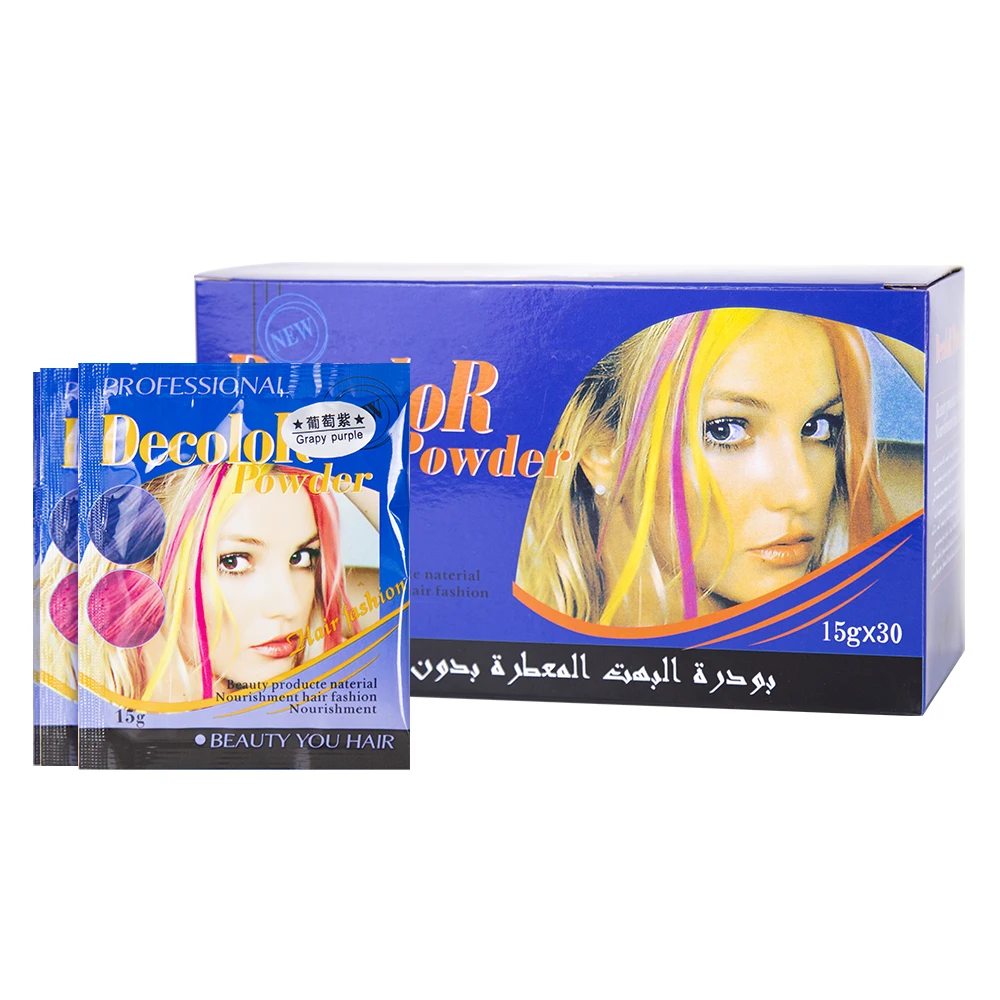 Wholesale manufacturer hair dye 5 minute permanent natural skin care hair color powder in stock