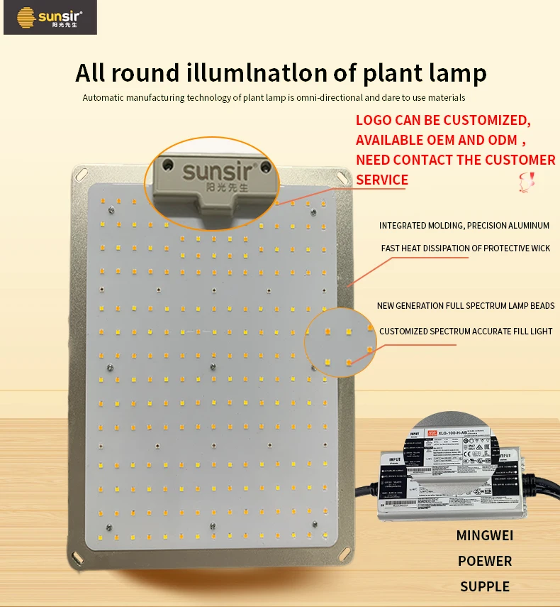 
Hot Sale High Quality Led Quantum Bord Led Grow Light 4000W Led Grow Light 