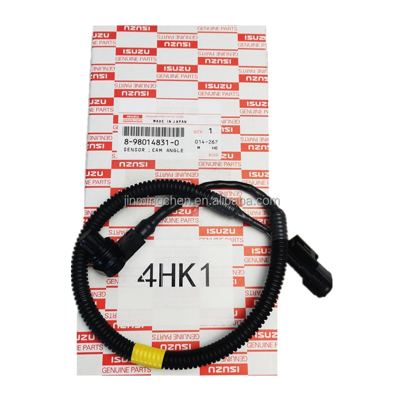 Genuine Excavator Parts Camshaft Sensor 8-98014831-0 898014-8310 8980148310 For SH130-5 SH200-5 SH350-5 CX210B CX350B