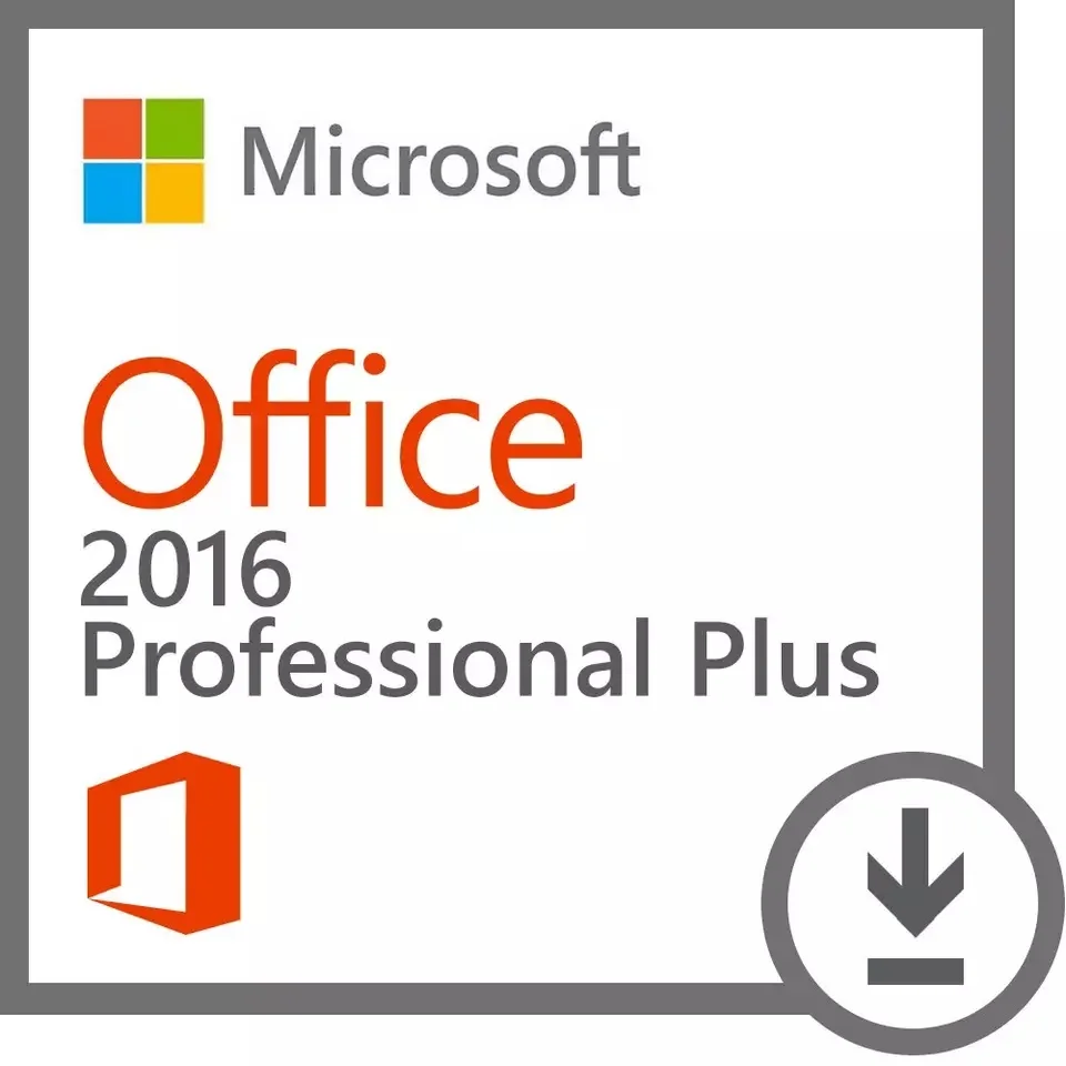 Office 2016 Professional Plus для лицензионного ключа Windows 100% онлайн
