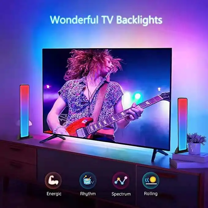 Hot Sale Flow Light Bar APP Control Smart LED Light Bars Smart Ambient Light For Entertainment PC TV Room Decoration