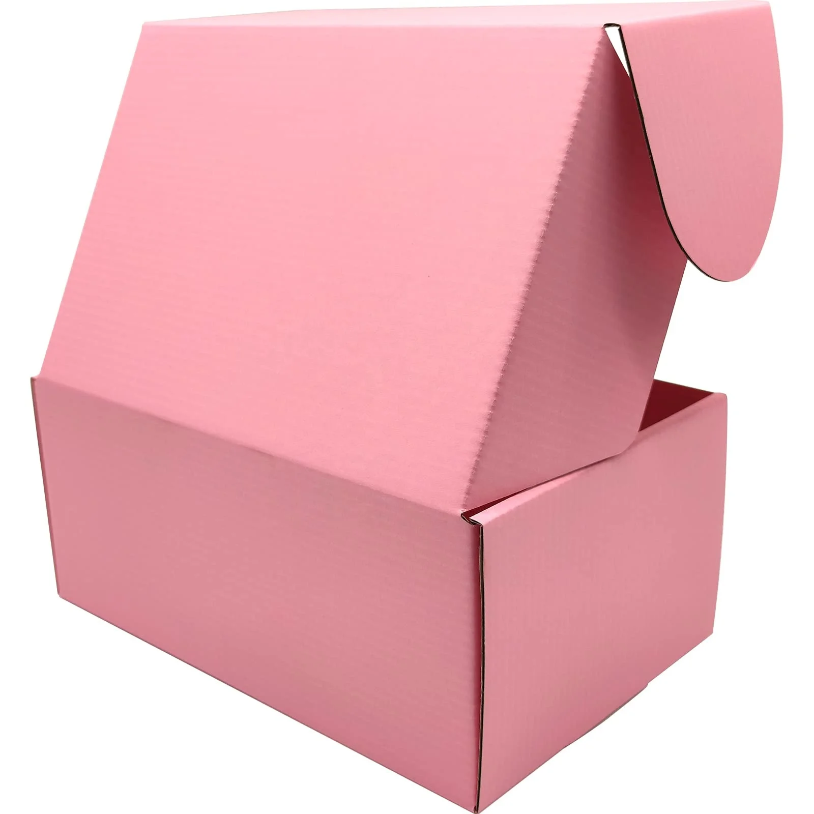 Custom new arrival fo simple elegant folding Corrugated Paper Luxury Storage Large Packing Mailer Box For Dress