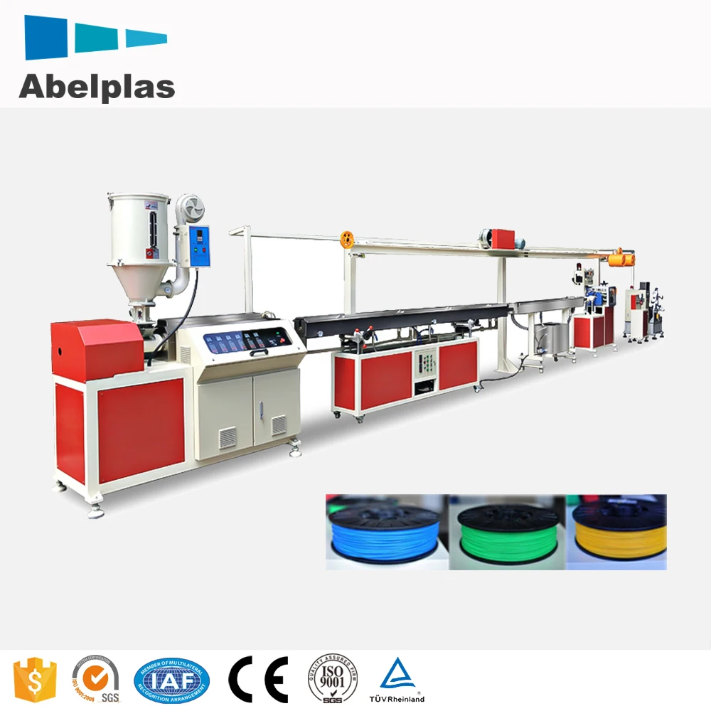 Type Saving Space 3D Printer Filament Making Machine ABS PLA Peek Filament Making Machine