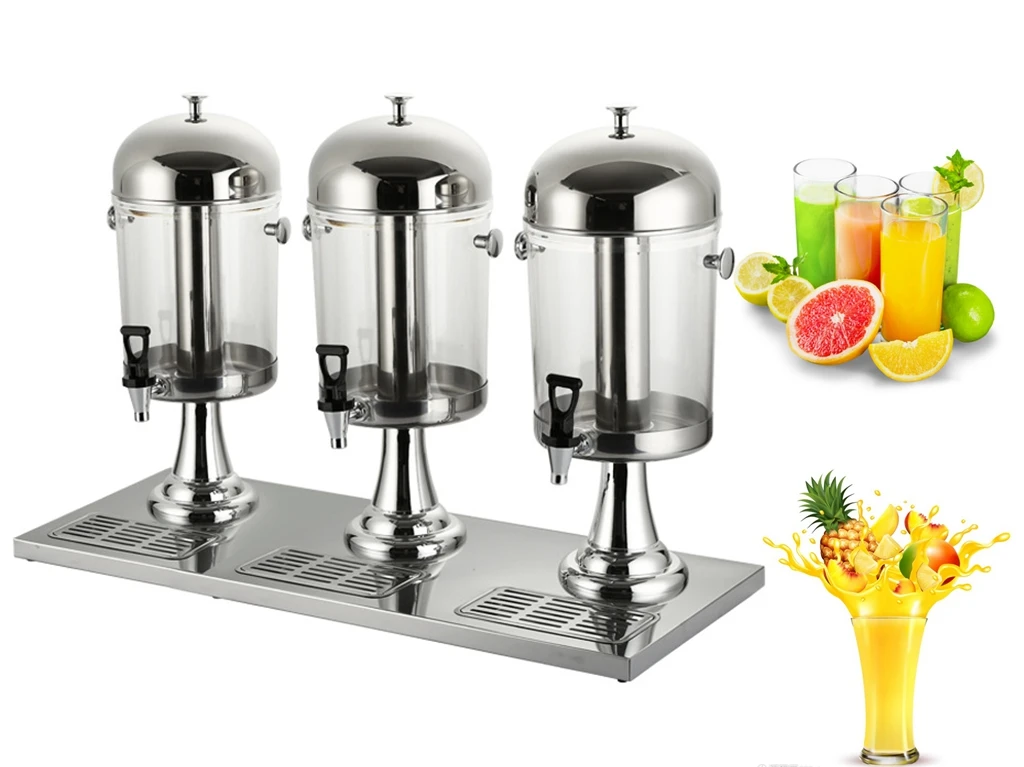Drink Dispensers Commercial Removable Stainless Steel Juice Dispenser Cold Drink Container Beverage Dispenser for Catering