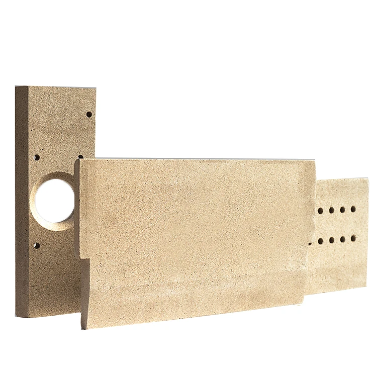 Mineral vermiculite refractory low temperature lightweight 1100 C fire resistant low thermal conductive board