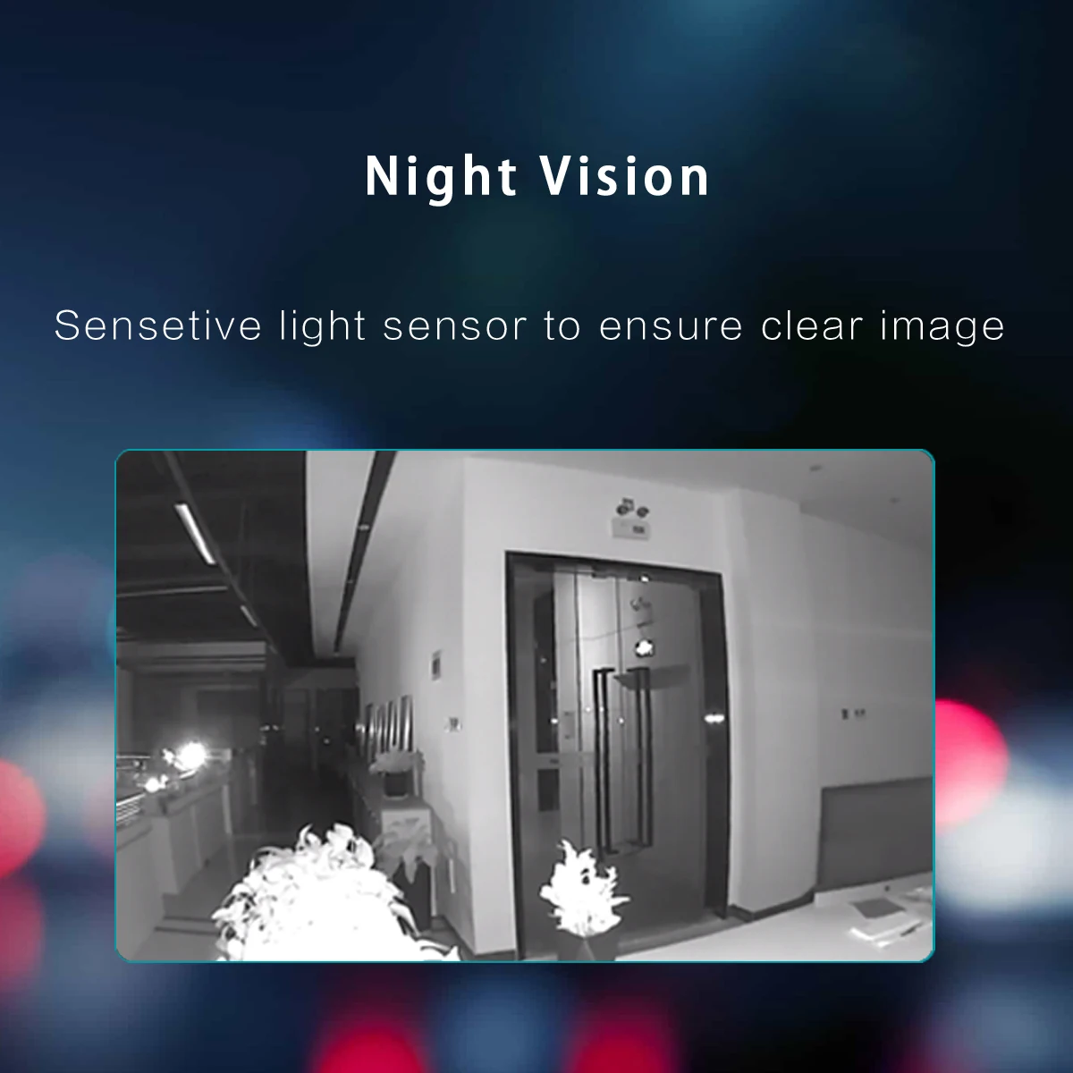 Внутренняя камера видеонаблюдения WIFI Remote smart HD screen Security