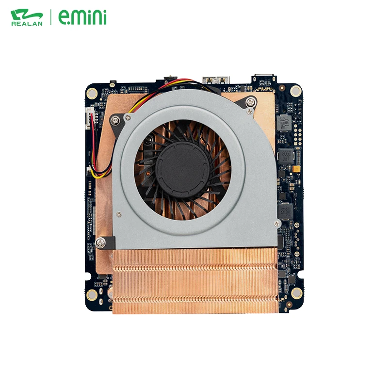 Barebone System small form factor compact desktop computer pc Motherboard with Intel Core CPU onboard