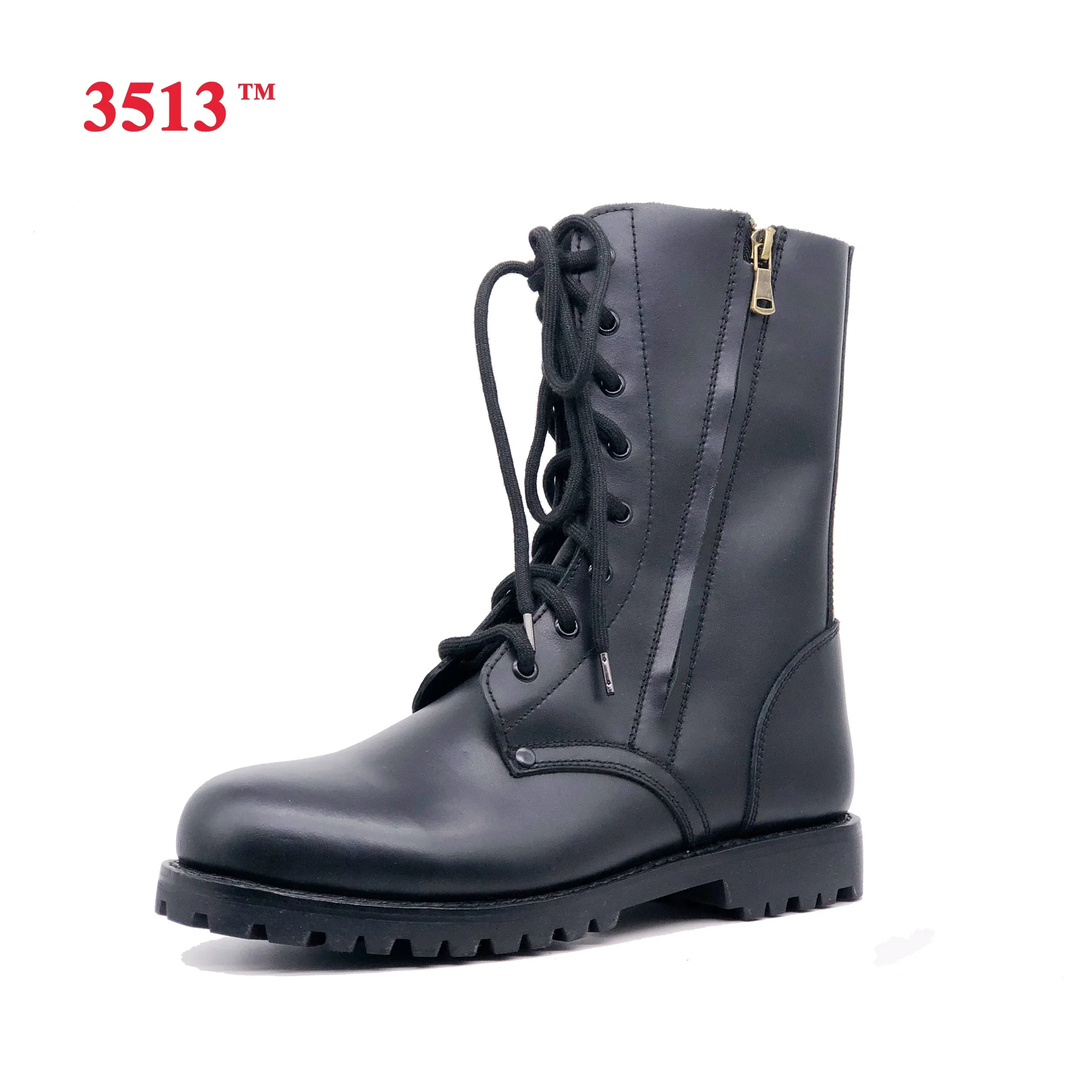 fire-retardant tactical boots fireproofing boots side zip safety shoes men women