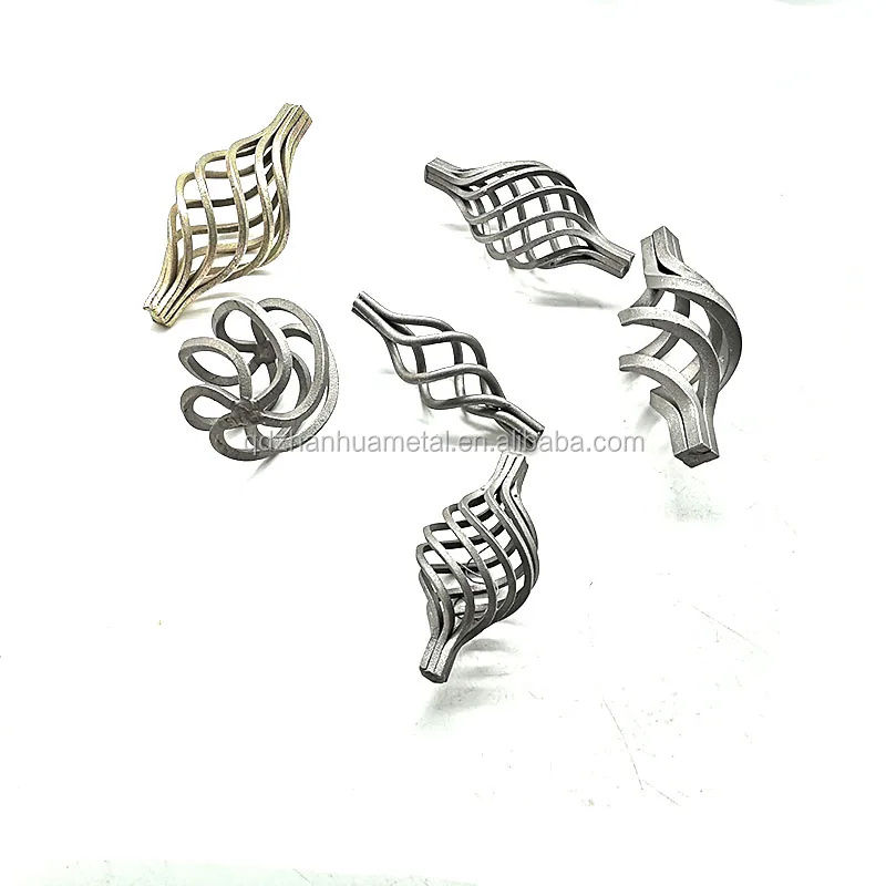 8 слойные корзины из кованого железа металлические декоративные запасные части для решетчатых ворот садовый забор стальная дверь