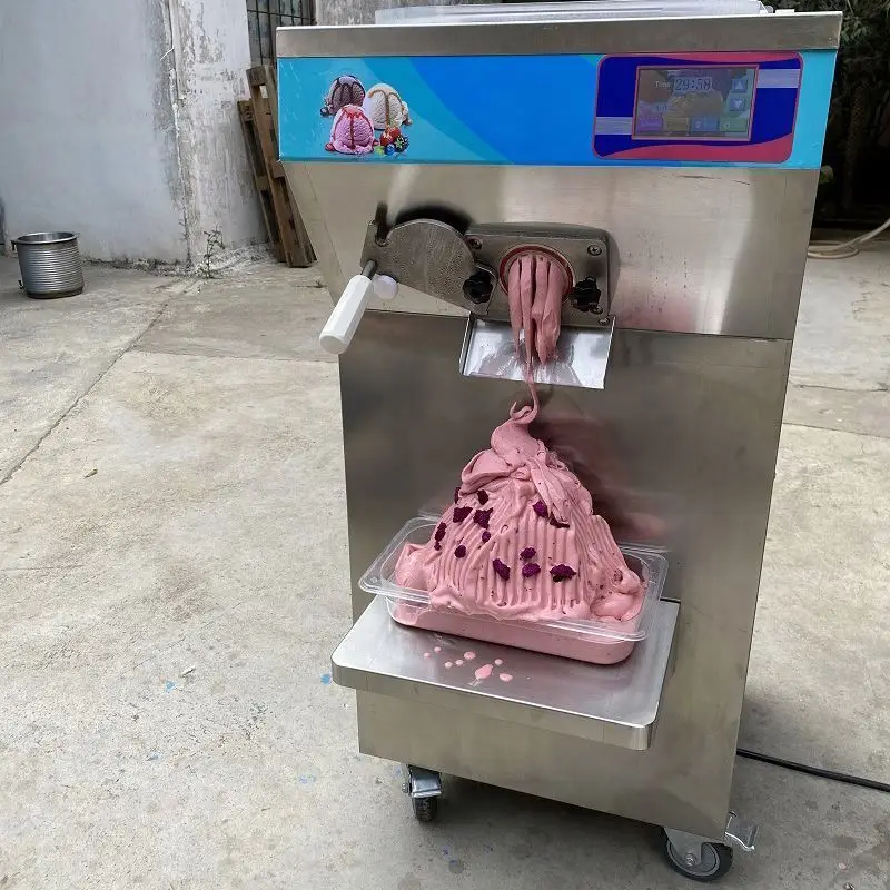 Pro- 35L Hard Ice Cream Batch Freezer Combination Pasteurize Machine