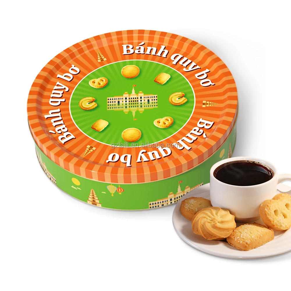 Oem Premium Butter Cookies Afternoon Tea Snacks wholesale Butter Biscuit Cookies