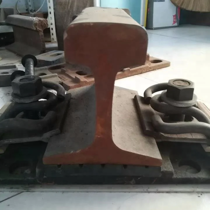 Rail parts accessories railway elastic clip for fastening railroad