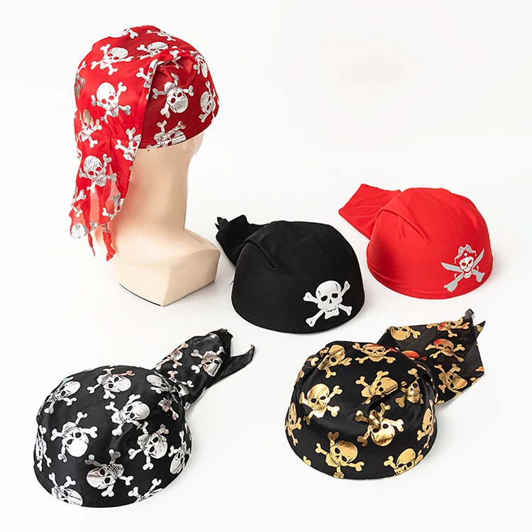 
hot sale pirate hat pirate hat skull halloween for adult 