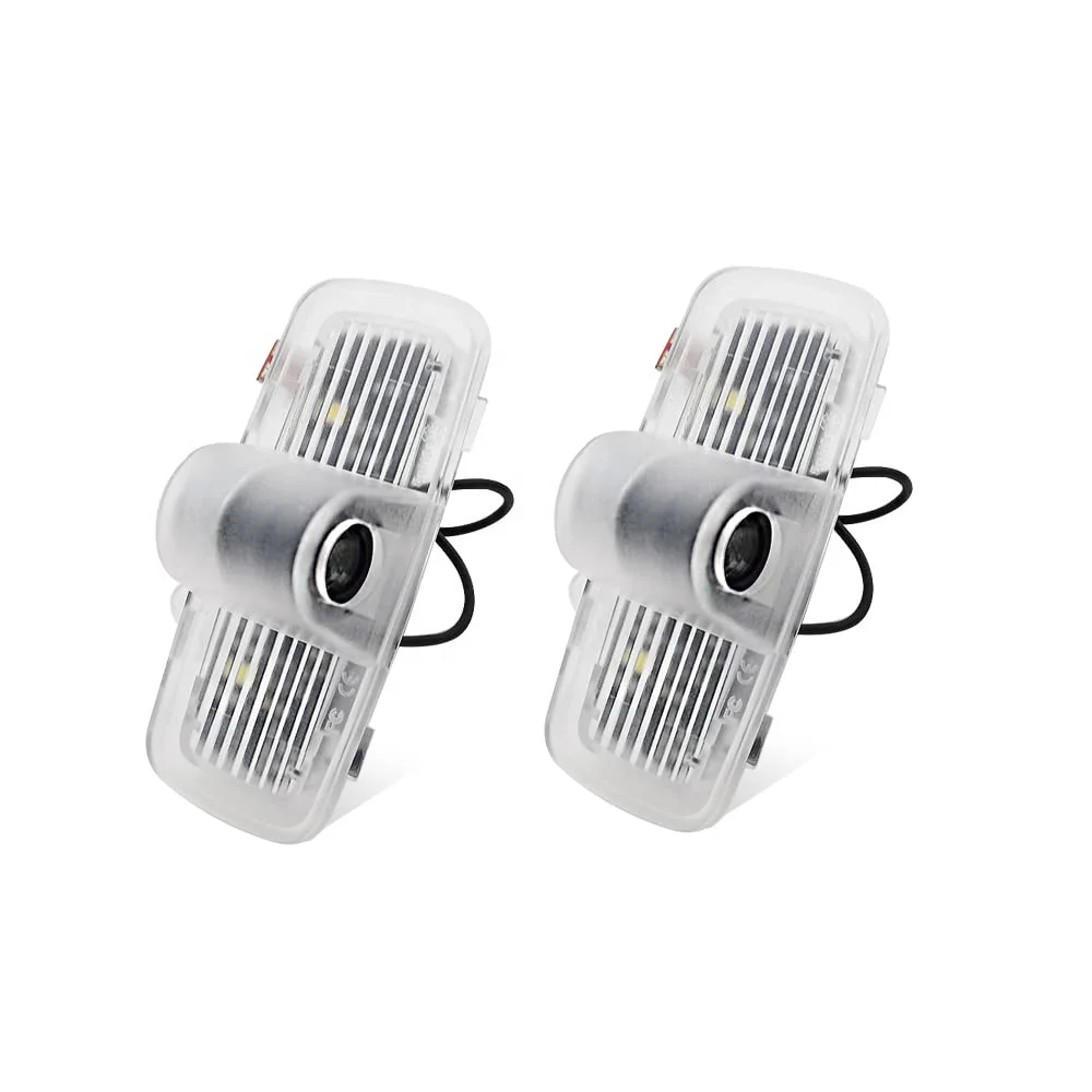 2 Pcs Car LED Projector Door Shadow Light Welcome Light Laser Emblem Logo Lamps Kit Puddle Lights  for honda accord