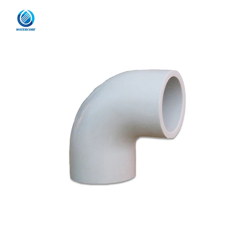 Building Materials PPH Pipe Fittings Professional Manufacturer Plumbing Materials PPH Butt Fusion 90 Deg Elbow