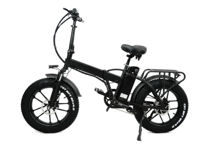 Cheap Price Folding Ebike 48V 750W 20 Inch Fat Tire Electric Bike 48V 17Ah 7 Speed Foldable Electric Bike