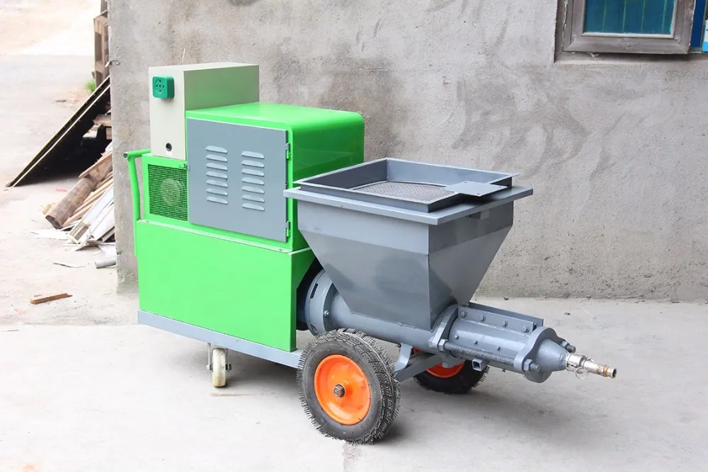 Automatic Concrete Screed Render Sale Cement Mortar Grouting Spray Equipment Machine