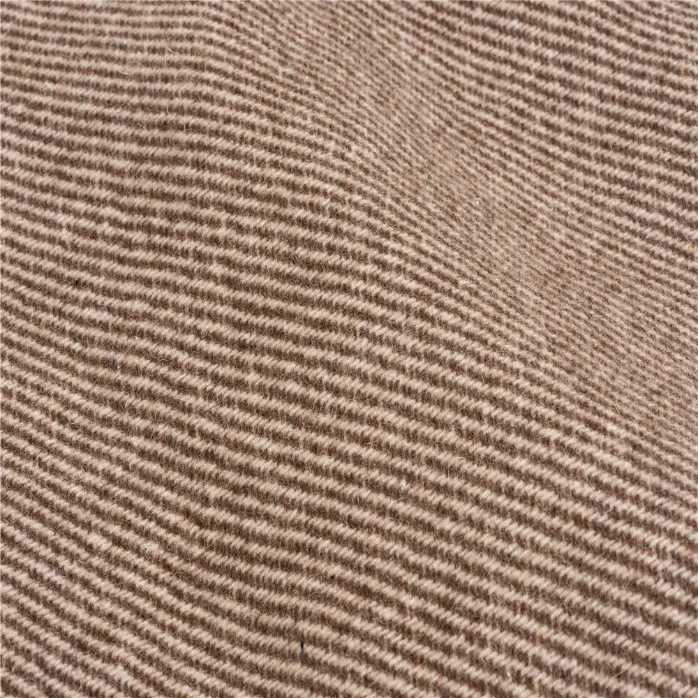 
twill fleece woolen fabric herringbone woolen fabric for overcoats woven wool fabric polyester 