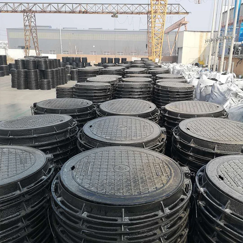 Custom foundry BLST006 EN124-1994 B125 ductile iron G500 cast iron manhole cover trench cover