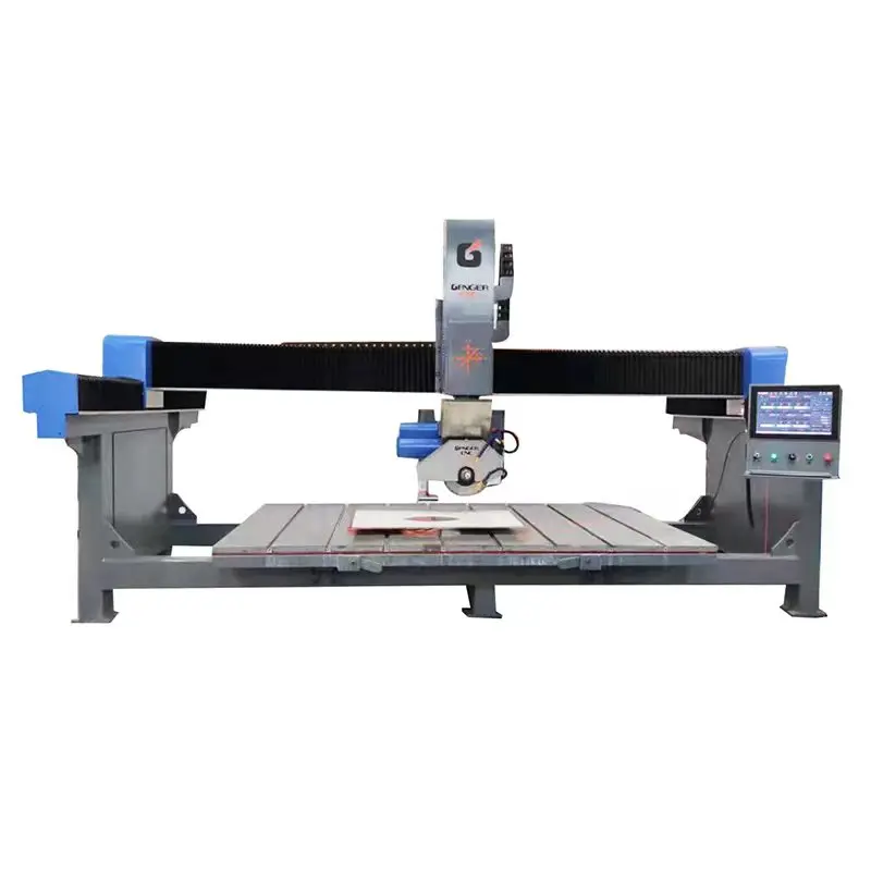 GANFER Cnc 5-осевой мостовой станок для резки и полировки камня мрамора гранита