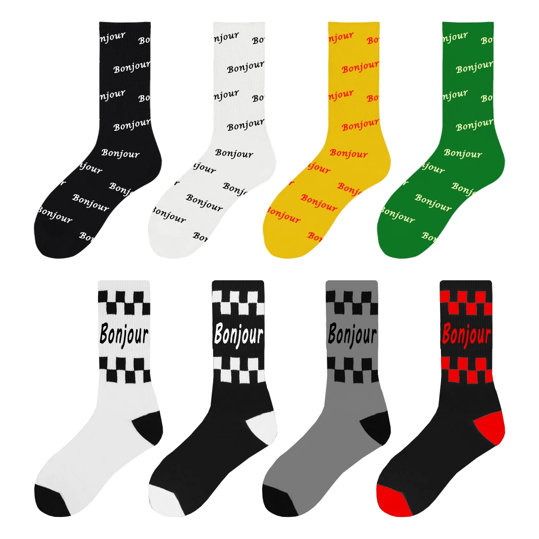 Дизайнерские мужские носки унисекс под заказ вязаные с логотипом спортивные короткие