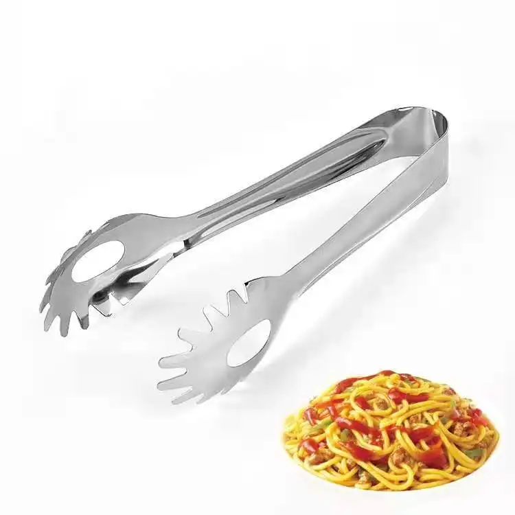 
Hot Selling Hign-end Quality Stainless Steel Kitchen Accesory Tool Food Bread BBQ Tongs 