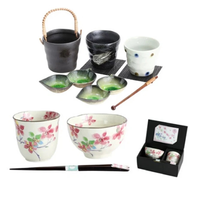 Porcelain Thousand Paper Cranes Pottery Decor Crafts Table Top Decorations For Living Room